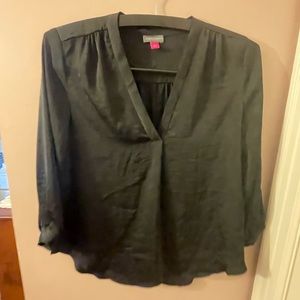 Vince Camuto black blouse